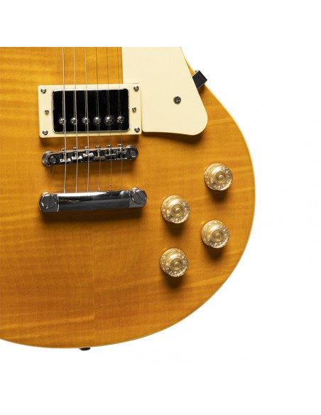 Deluxe Series, electric guitar solid Mahogany with AAA flamed maple top