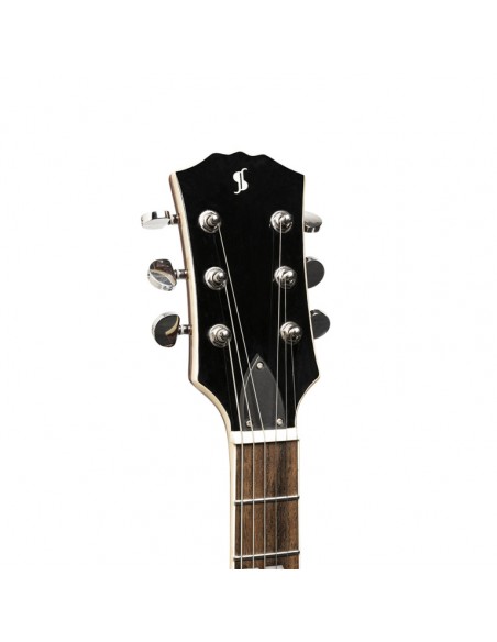 Deluxe Series, electric guitar solid Mahogany with AAA flamed maple top
