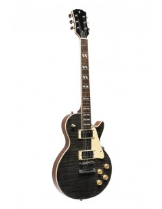 Deluxe Series, electric guitar solid Mahogany with AAA flamed maple top