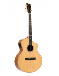 Orchestra cutaway acoustic-electric guitar with spruce top, 45 series