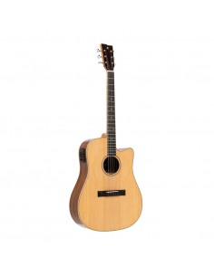 Dreadnought cutaway acoustic-electric guitar with spruce top, 45 series 2