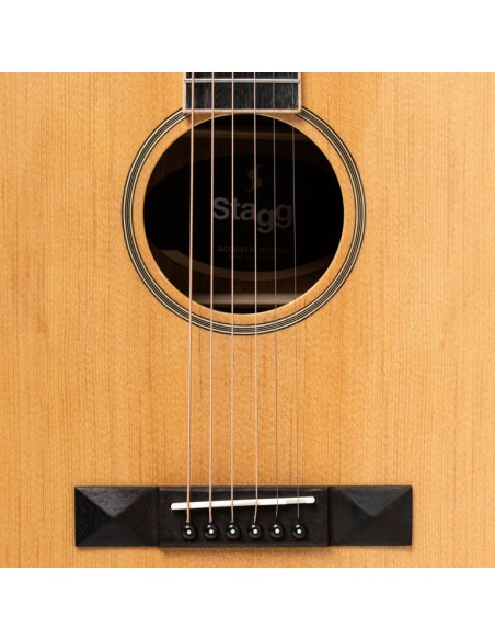 Dreadnought cutaway acoustic-electric guitar with spruce top, 45 series
