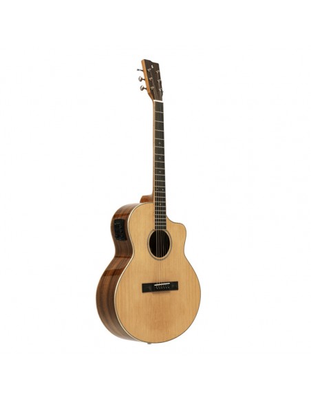 Orchestra cutaway acoustic-electric guitar with spruce top, 45 series