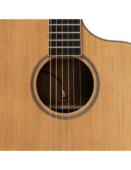 Orchestra cutaway acoustic-electric guitar with spruce top, 45 series