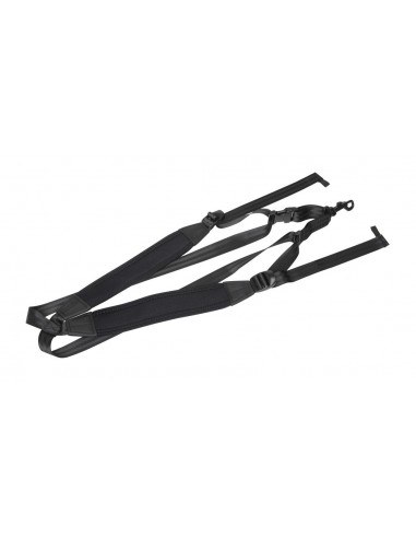 Fully-adjustable saxophone harness...