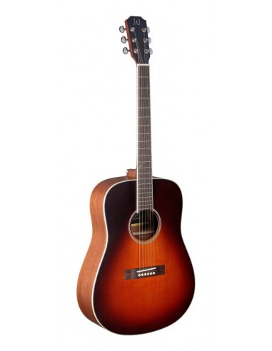4/4 acoustic dreadnought guitar with...