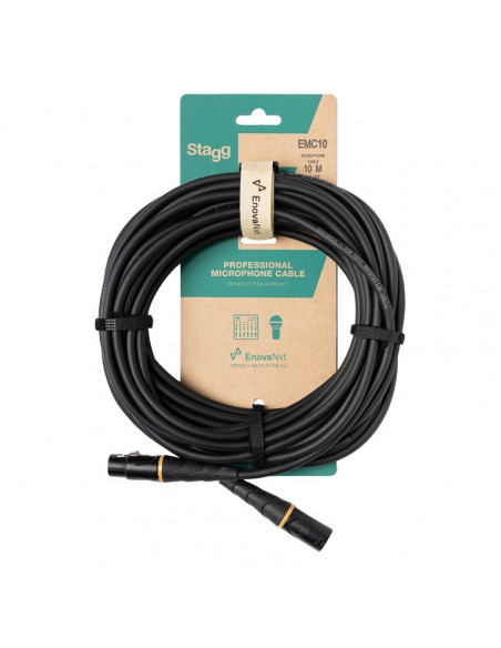Microphone cable, XLR/XLR (m/f), 10 m (33'), E-series