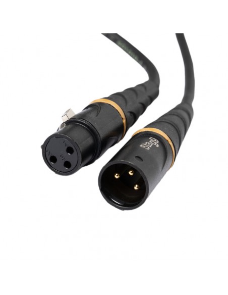Microphone cable, XLR/XLR (m/f), 3 m (10'), E-series