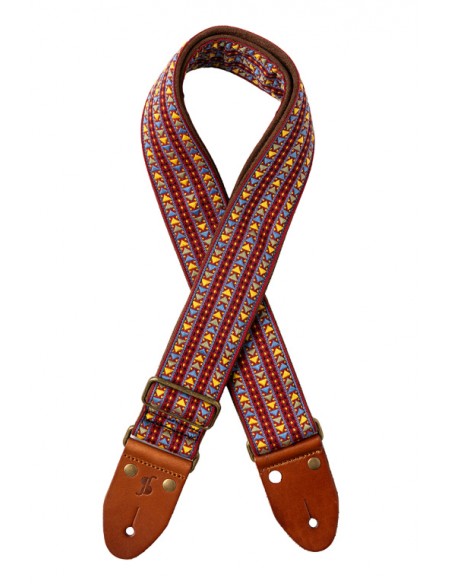 WOVEN NYLON STRAP CLASSIC RED