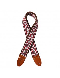 WOVEN NYLON TIARE STRAP RED 2