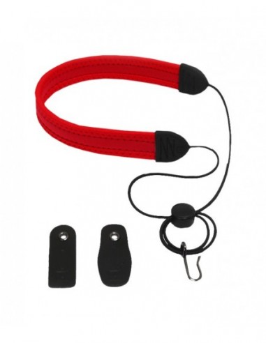 Fully-adjustable clarinet strap with...