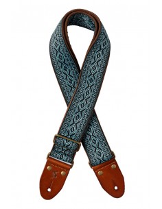 WOVEN NYLON STRAP DIAMOND BLUE