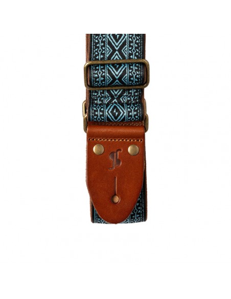 WOVEN NYLON STRAP DIAMOND BLUE