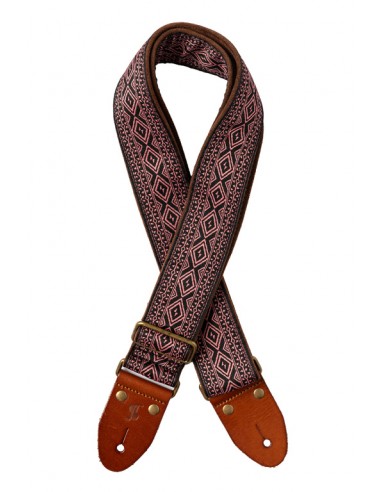 WOVEN NYLON STRAP DIAMOND RED