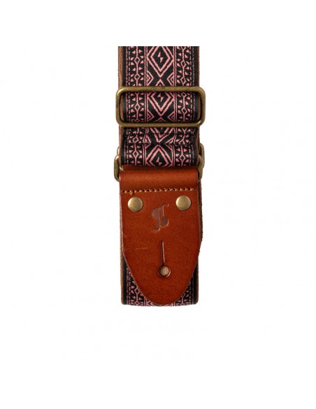 WOVEN NYLON STRAP DIAMOND RED