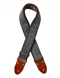WOVEN NYLON STRAP DIAMOND GREY