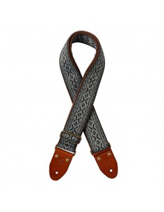 WOVEN NYLON STRAP DIAMOND GREY 2