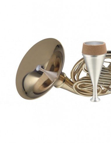French horn stop mute