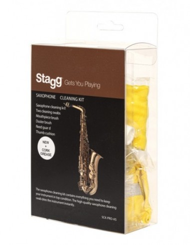 Saxophone cleaning kit