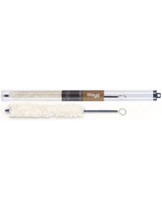 Soft white clarinet brush