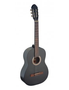 4/4 black classical guitar...