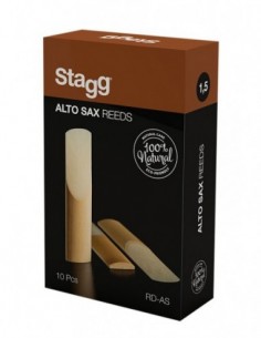 Box of 10 alto saxophone...