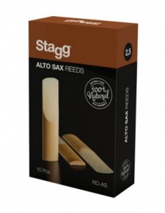 Box of 10 alto saxophone...