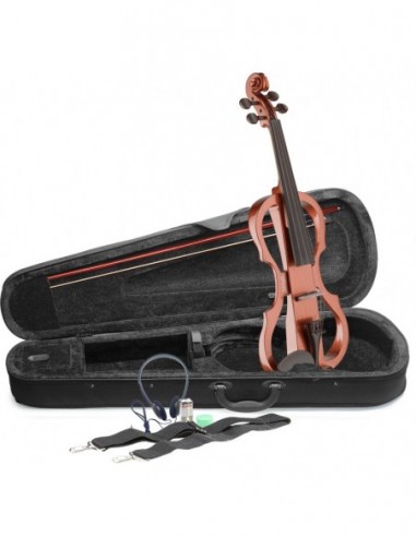 4/4 electric violin set with...