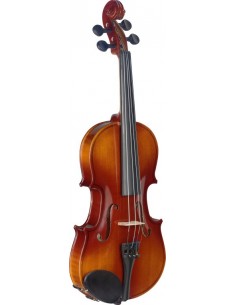 1/2 maple violin with soft...