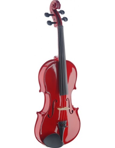 4/4 Solid Maple Violin with...