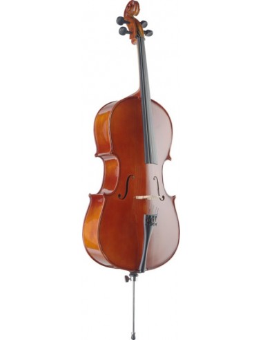 3/4 solid spruce cello with bag