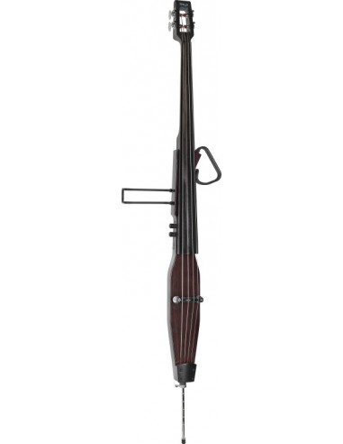 3/4 electric double bass with gigbag,...