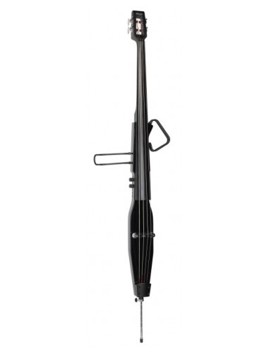 3/4 electric double bass with gigbag,...