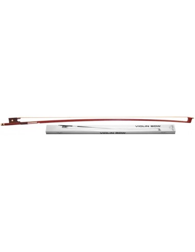 4/4 scale wooden violin bow w/horsehair