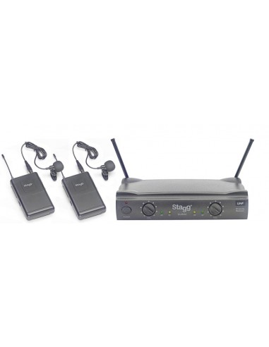 UHF WRLSS 2LAVALIER864.2-864.7