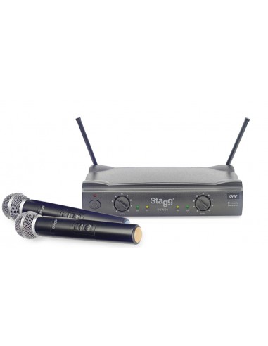 UHF true diversity 2-channel handheld...
