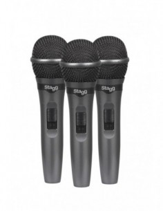 Set of 3 cardioid dynamic...