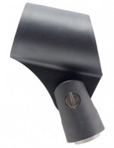 Rubber microphone clamp
