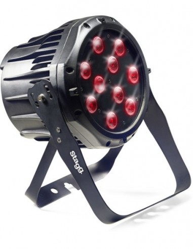LED spotlight with 10 x 8W RGBW (4 in...