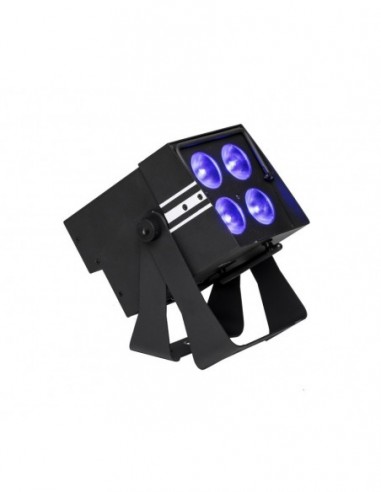Battery-powered PARcan 4 x 8-watt (6...