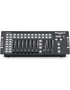 16-fixture DMX light...