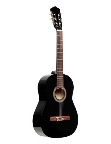 Guitar pack with 4/4 black classical...
