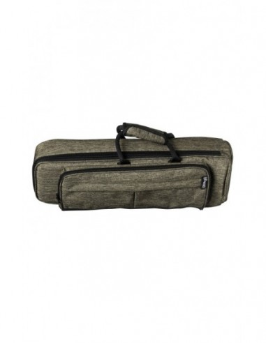 Bag for trumpet, bright green