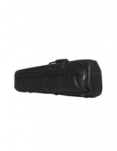 Bag for trombone, faux leather, black