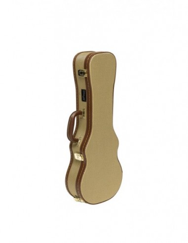 Vintage-style series gold tweed...