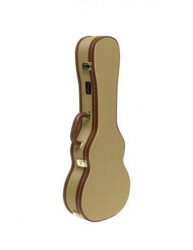 Vintage-style series gold tweed...