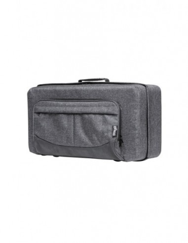 Soft case for trumpet, grey