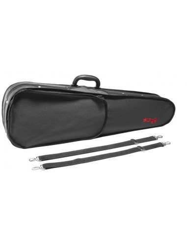Lightweight violin-shaped soft case...