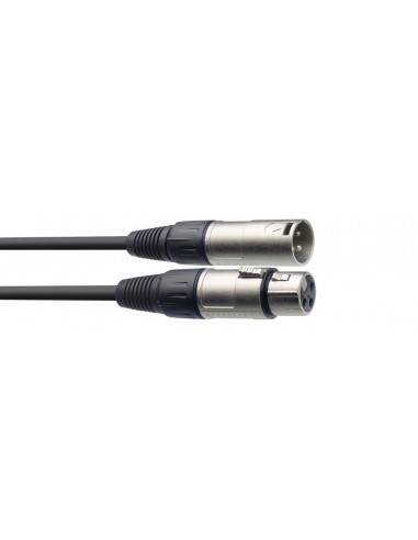 Microphone cable, XLR/XLR (m/f), 1 m...