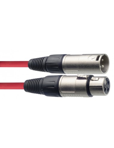 Microphone cable, XLR/XLR (m/f), 6 m...